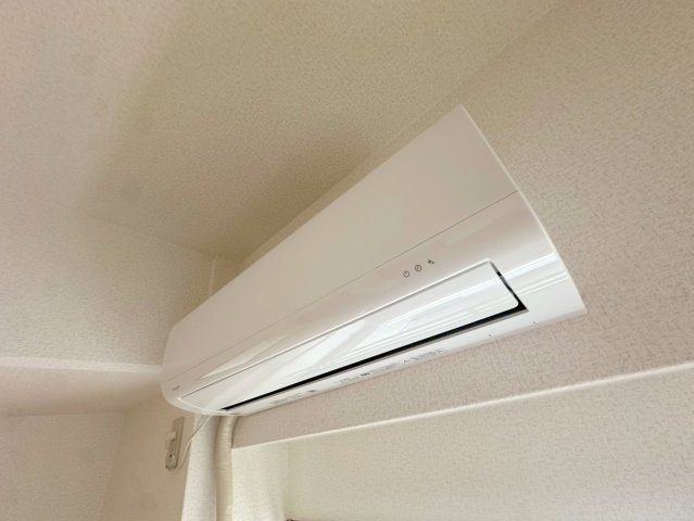 その他設備　エアコンがはじめからついているのはお得ですね。
