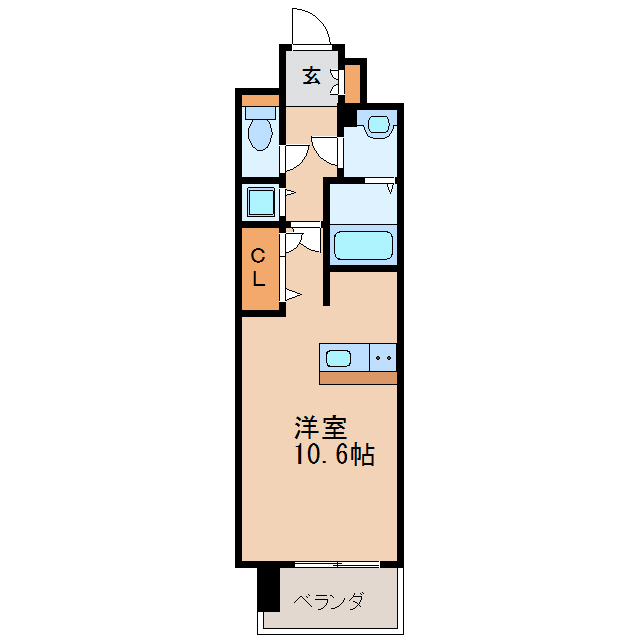 プレサンス久屋大通セントラルパークの間取り写真