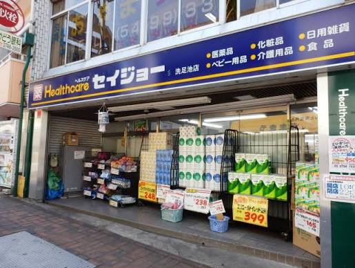 ドラックストア　くすりセイジョー洗足池店（ドラッグストア）まで163m