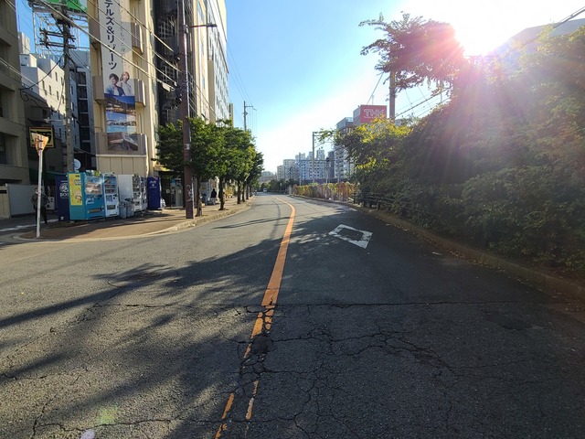 その他　建物の前の道です
