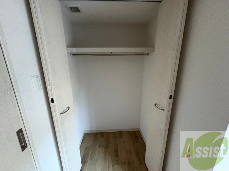 収納　収納もバッチリあるのでお部屋が片付きますよ！