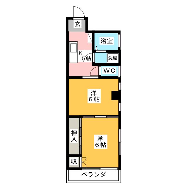 サンハイツ西巣鴨の間取り写真