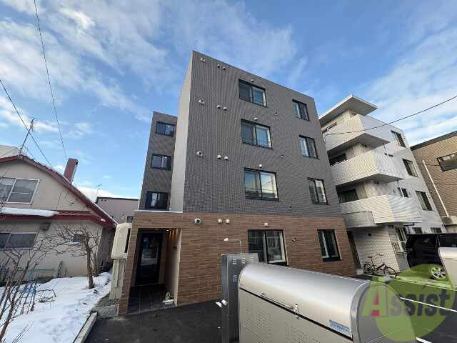 建物外観　札幌市白石区本郷通９「Ｇｒａｎｓｑｕａｒｅ」