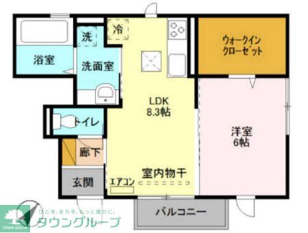 ビスクレッドの間取り写真