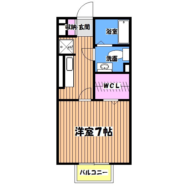 コンフォートの間取り写真