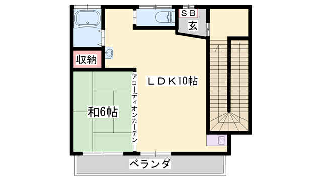 TKマンションの間取り