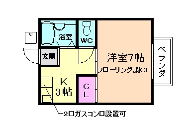 ＭＩＮＩＦＹ・Ｋの間取り