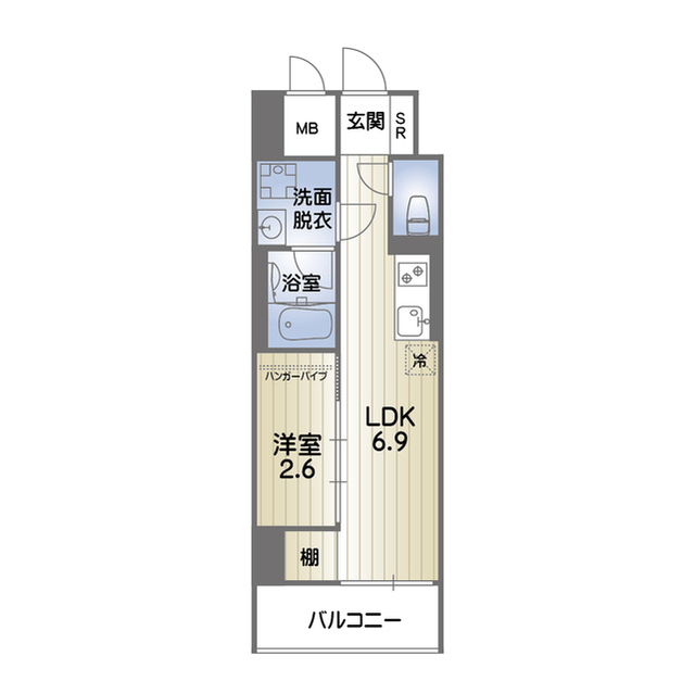 RISE　KUMAMOTO　EXEの間取り