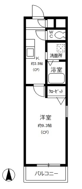 トロアスールの間取り