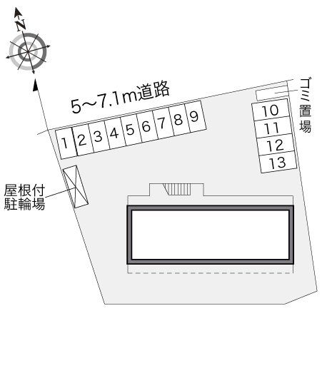 【レオパレスＭ－４７のその他共有部分】