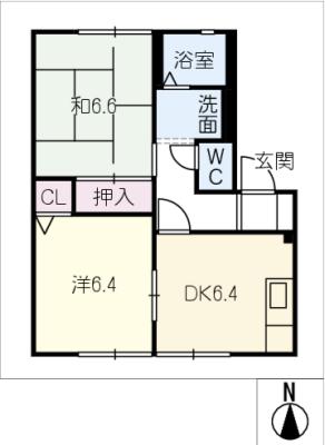 プレミール　Ｂ棟の間取り