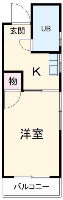 第一小川ハイムの間取り