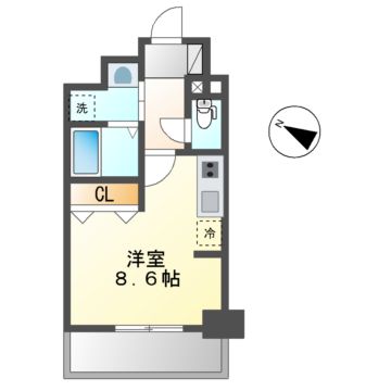 【パルティール金山の間取り】