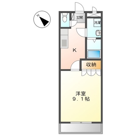 小野市黒川町のマンションの間取り