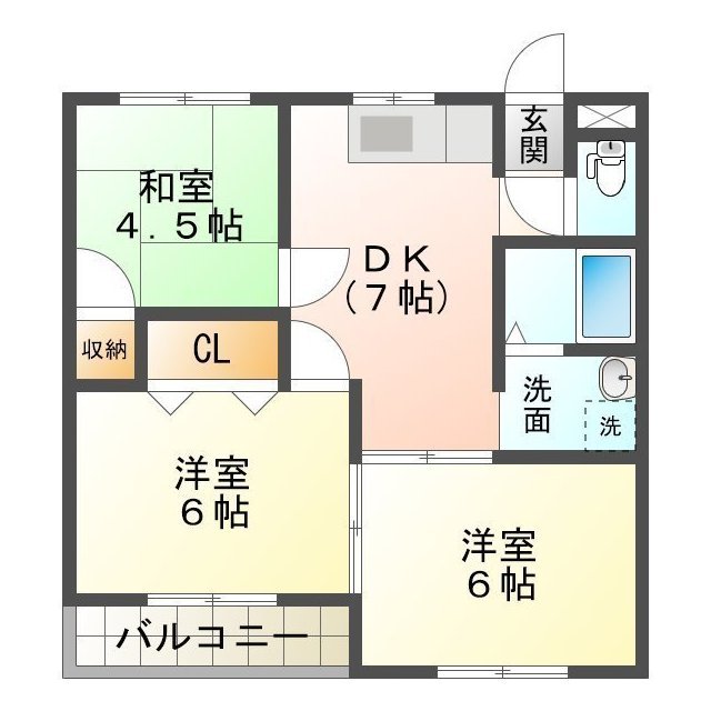 【モーツアルトハイムの間取り】