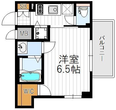 ファーストフィオーレ天王寺オリーブの間取り