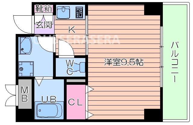 ウィスタリア京橋の間取り