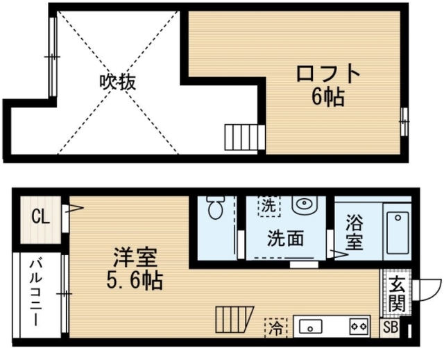 プランドール八千代の間取り