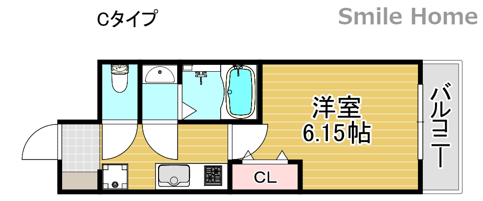 住之江公園レジデンスの間取り