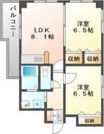 札幌市西区琴似二条のマンションの間取り