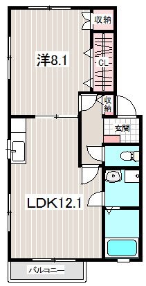 サンフラワーの間取り