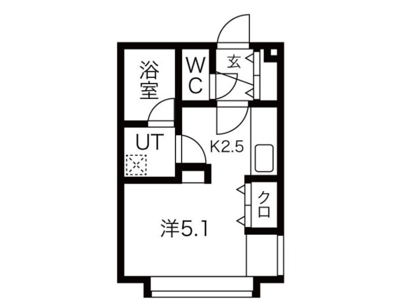 ピュア東彩館　ＶＩの間取り