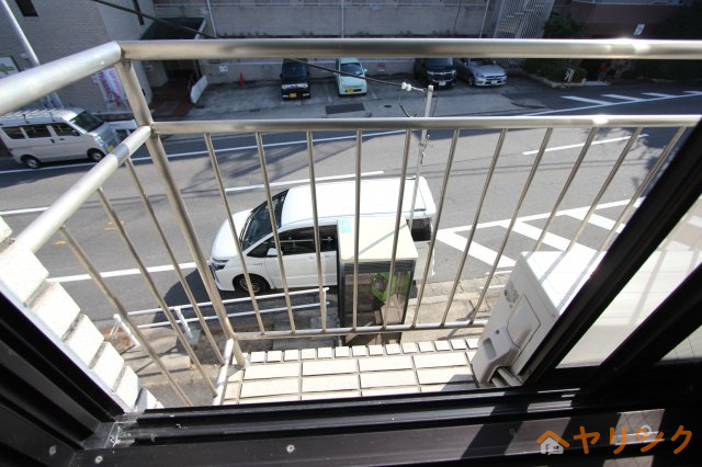 バルコニー　※室外機置場