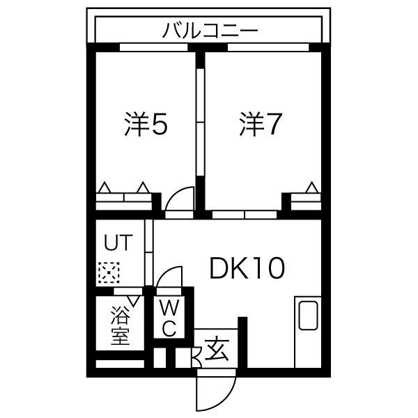 光陽マンションの間取り