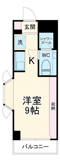 平塚市宮松町のマンションの間取り