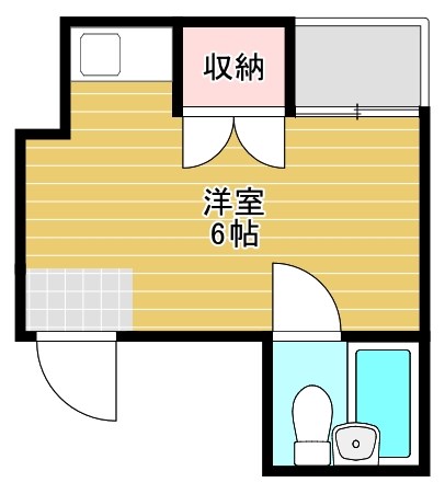 大阪市東成区大今里西のマンションの間取り