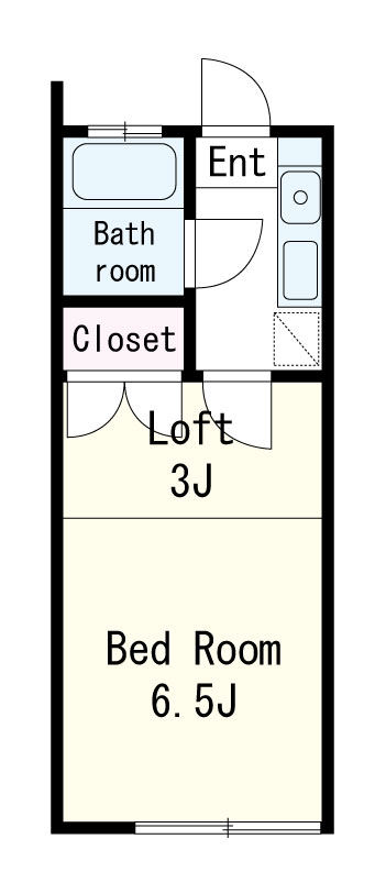 センターハイツの間取り