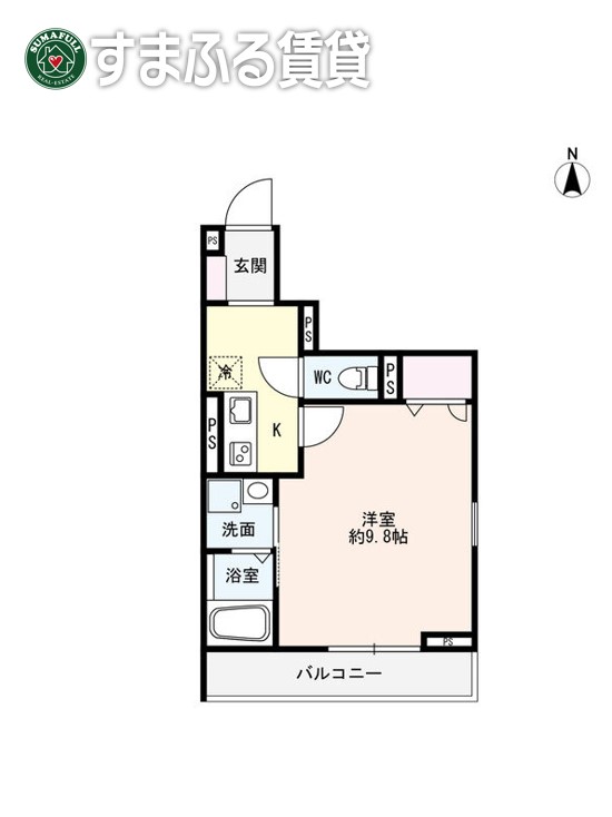 シャルムS岡崎の間取り