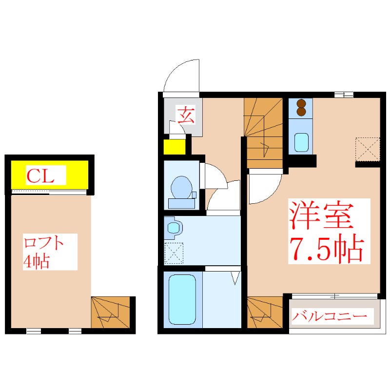 【Ｃｏｒｅ＋の間取り】