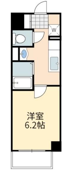 東広島市西条朝日町のマンションの間取り