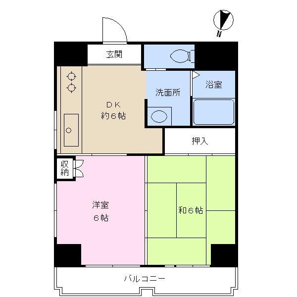 パークハイツ日本橋蛎殻町の間取り