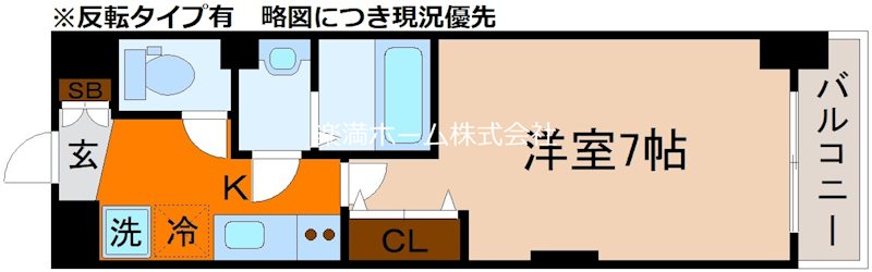 Luxe京都西大路の間取り