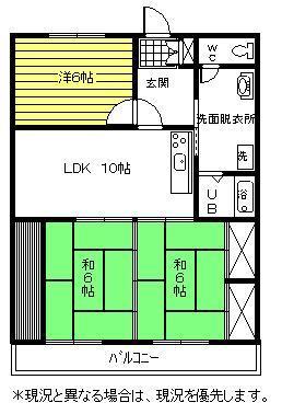 エスポルトレジデンス山口駅前の間取り