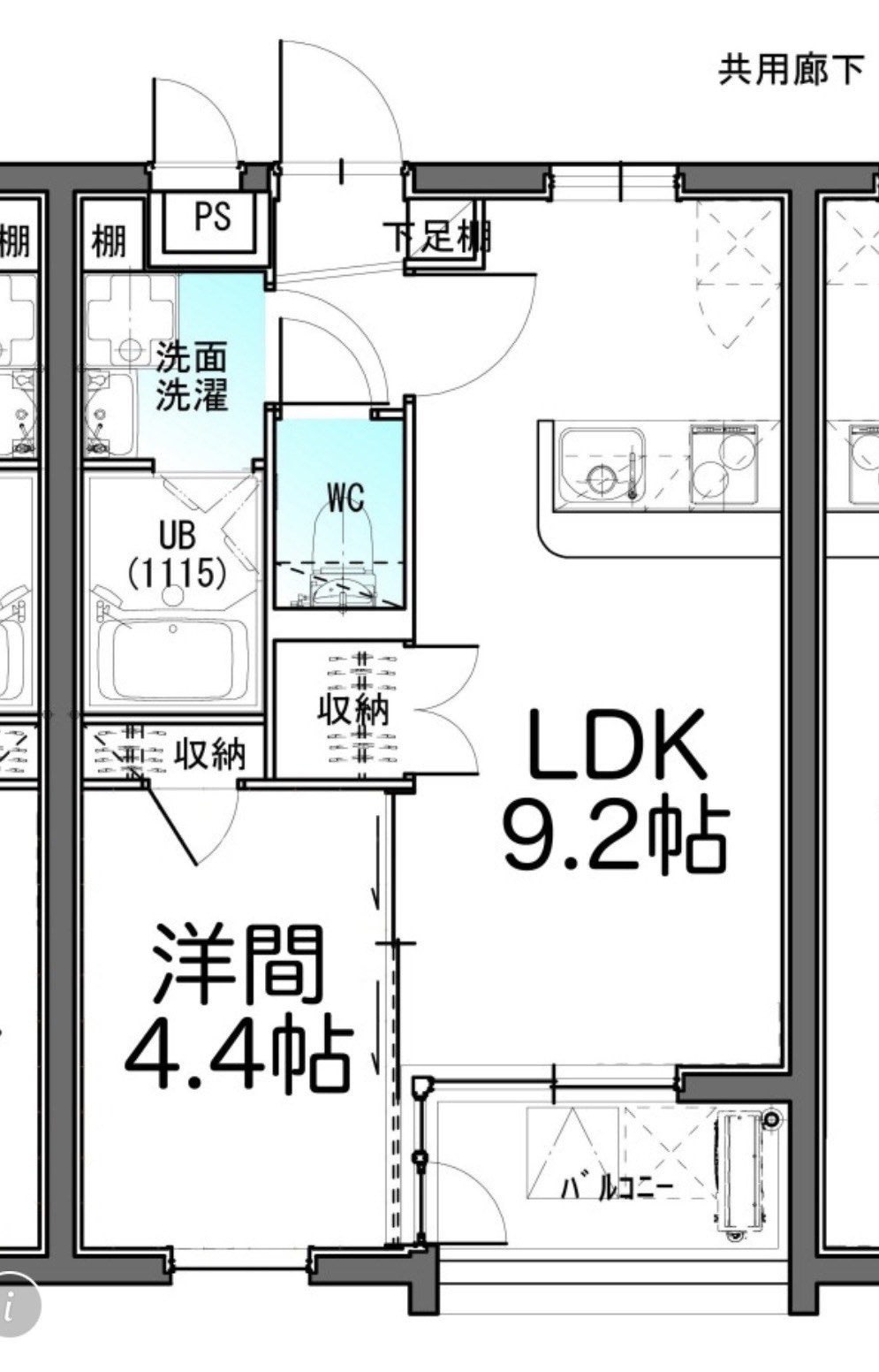 Mars　cortの間取り