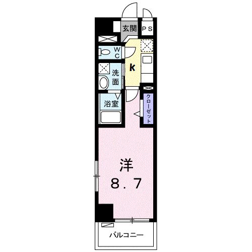 コンドミニアム　Shi　Roの間取り