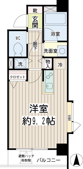 アーバン・スクエア川崎平間の間取り