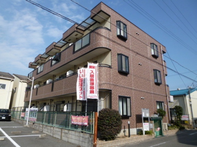 大阪市東住吉区住道矢田のマンションの建物外観