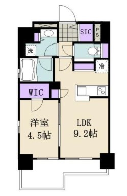 足立区千住仲町のマンションの間取り