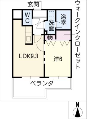 メゾンブランの間取り