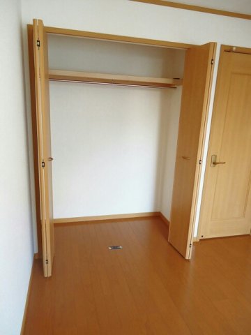 収納　たっぷりとした収納スペースです