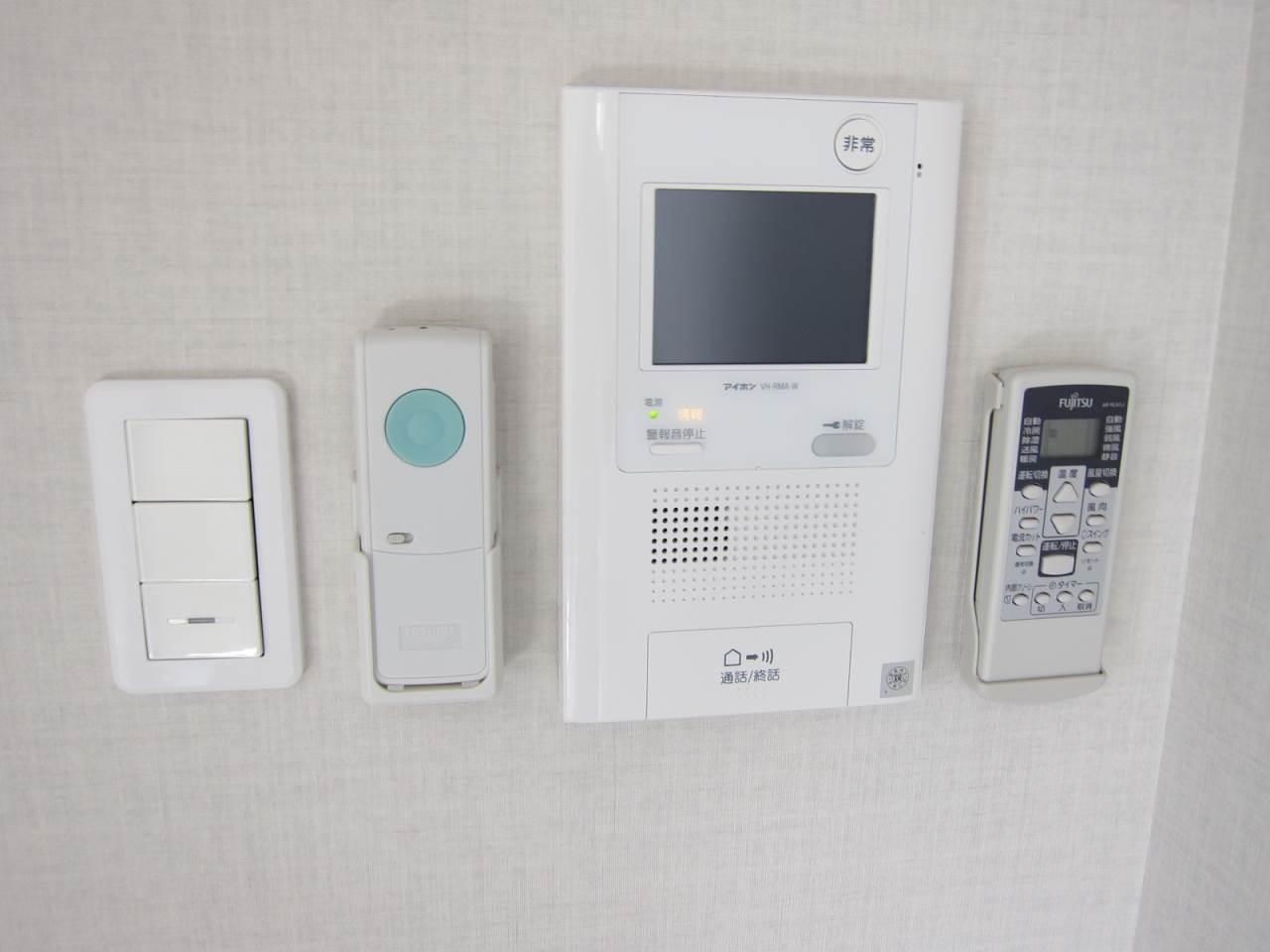 セキュリティ　ＴＶモニター付インターホン