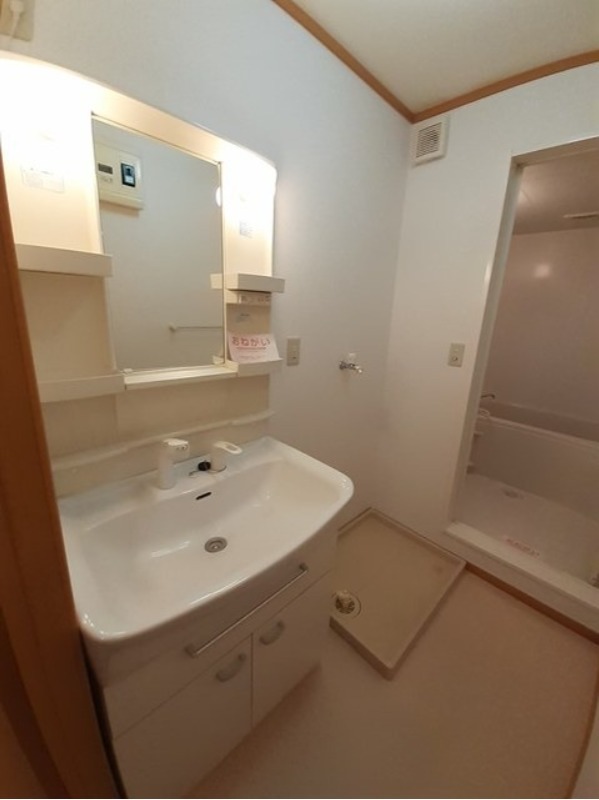 洗面設備　図面と現状に相違がある場合には現状を優先