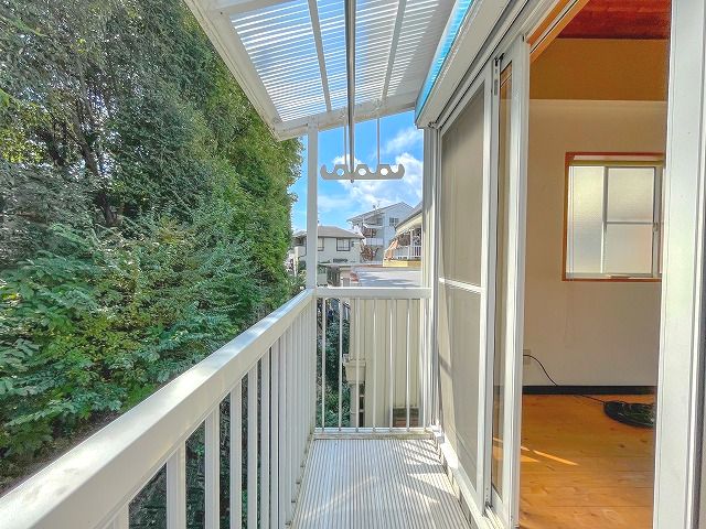 バルコニー　広々としたバルコニーです