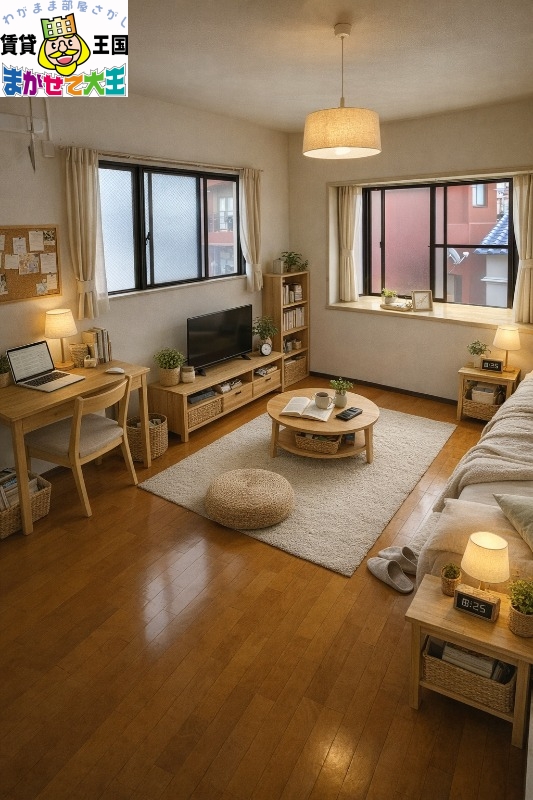 居室・リビング　家具・インテリアはＣＧです