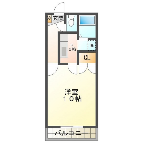クレストール生桑の間取り写真