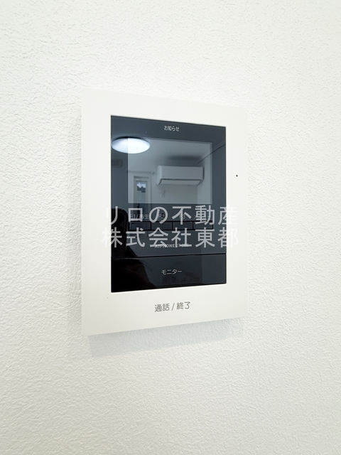 セキュリティ　訪問者が一目で分かるＴＶモニタ付インターホンです！